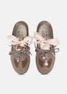 Sneaker aus Veloursleder mit Teddyfell thumbnail 3