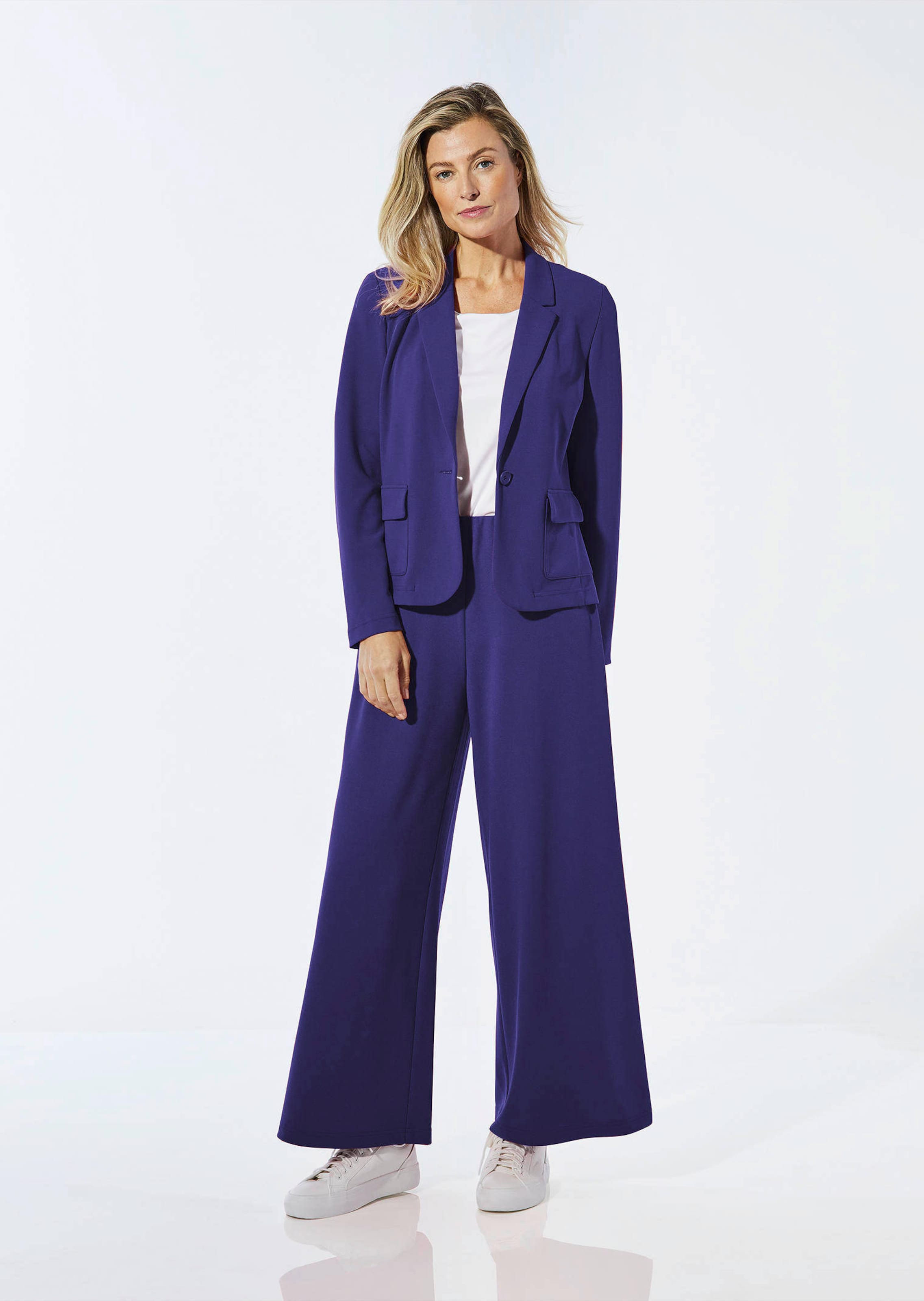 Pantalon en jersey - bleu roi - Gr. 46 de Goldner Fashion