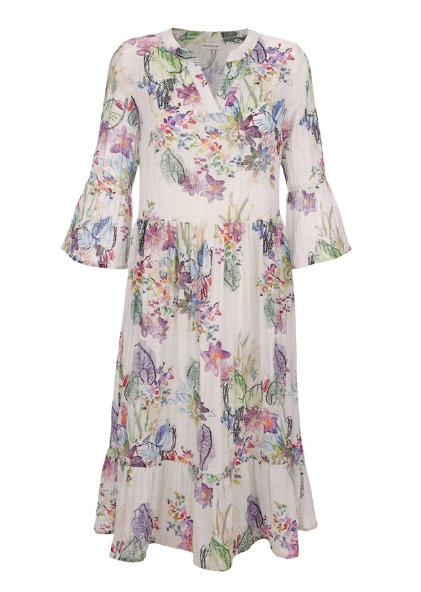 Kleid mit Blumendruck 4