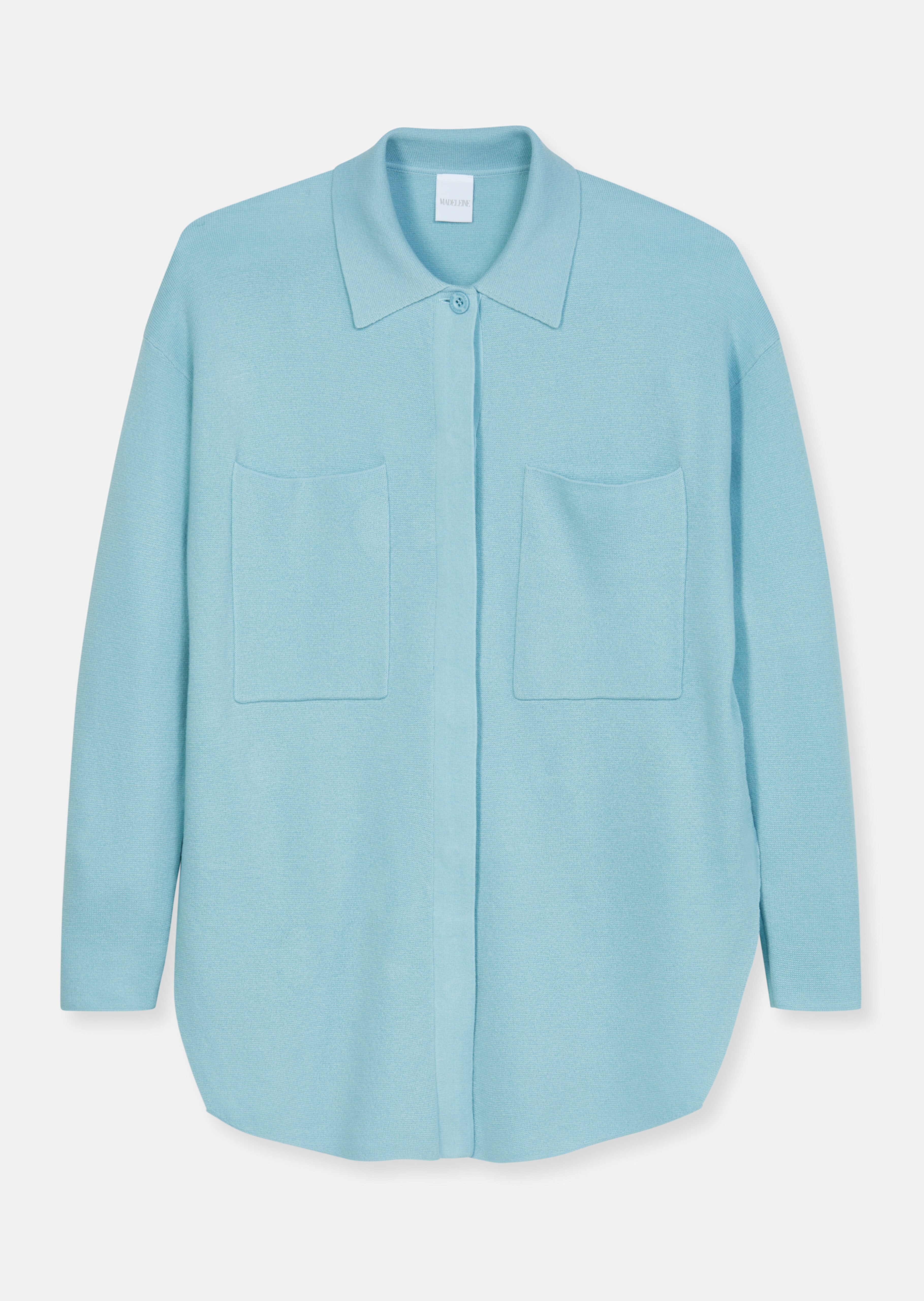 Fine knit shirt in a casual oversized shape