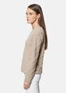 Sweatshirt en élégant jersey à texture en diagonale thumbnail 4