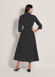 Shirt dress with polka dots thumbnail 3