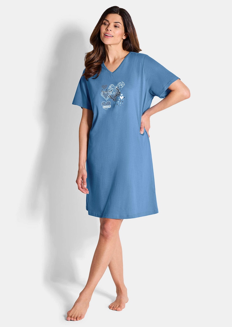 Nachthemden im Set aus reiner Baumwolle