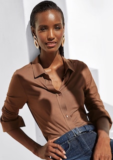 Blusen-Shirt in Stretch-Qualität thumbnail 1