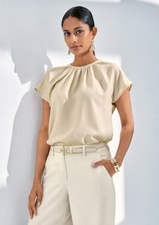 Blusenshirt mit Glanz-Akzent thumbnail 7