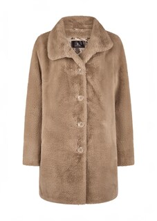 Teddymantel mit Animal-Print-Futter thumbnail 6