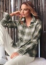 Chemise en douce flanelle à motifs carreaux thumbnail 1
