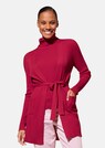 Lange Strickjacke mit Bindeband thumbnail 1