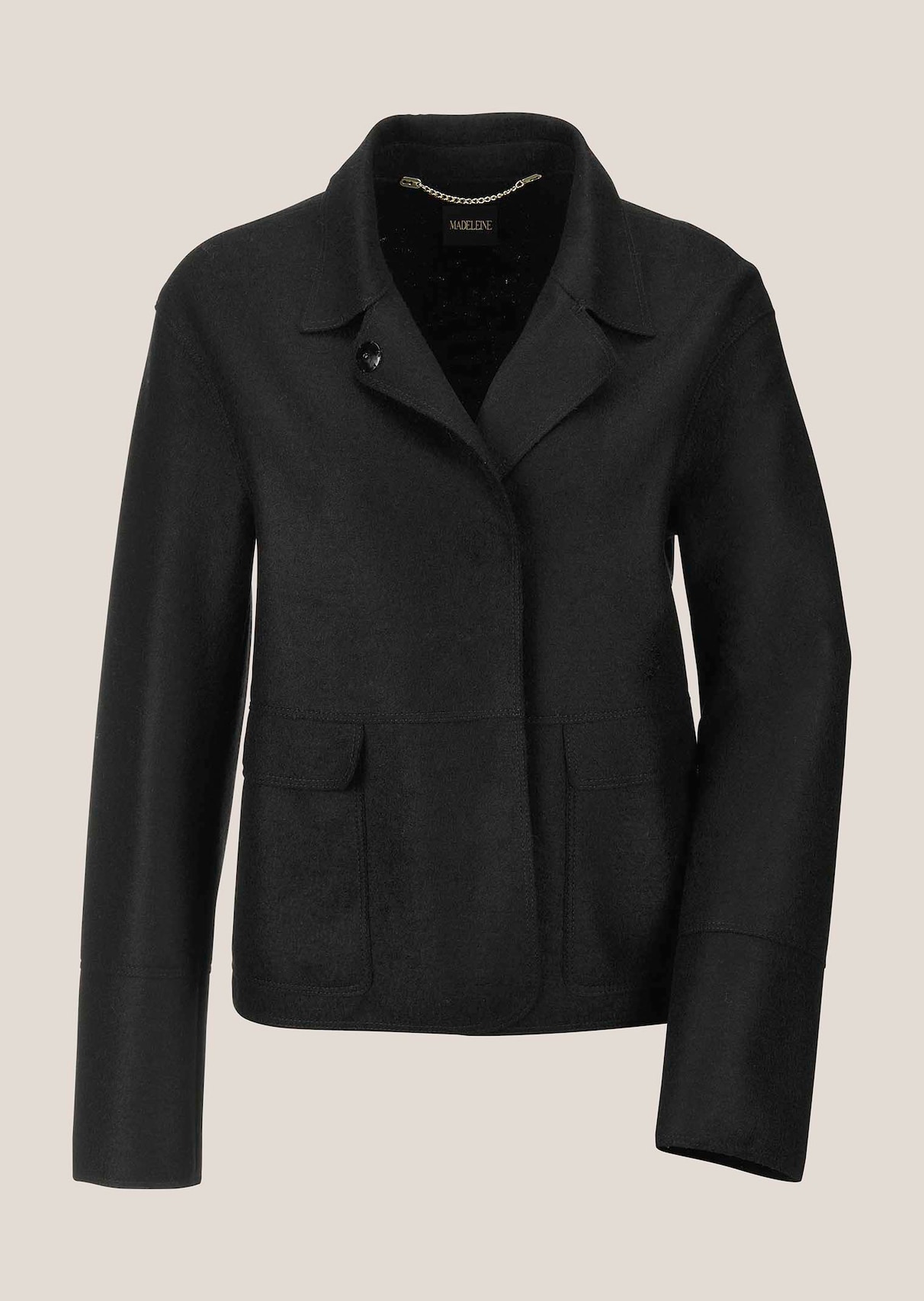 Kurzblazer aus Wolle