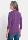 T-shirt basique en jersey interlock thumbnail 3