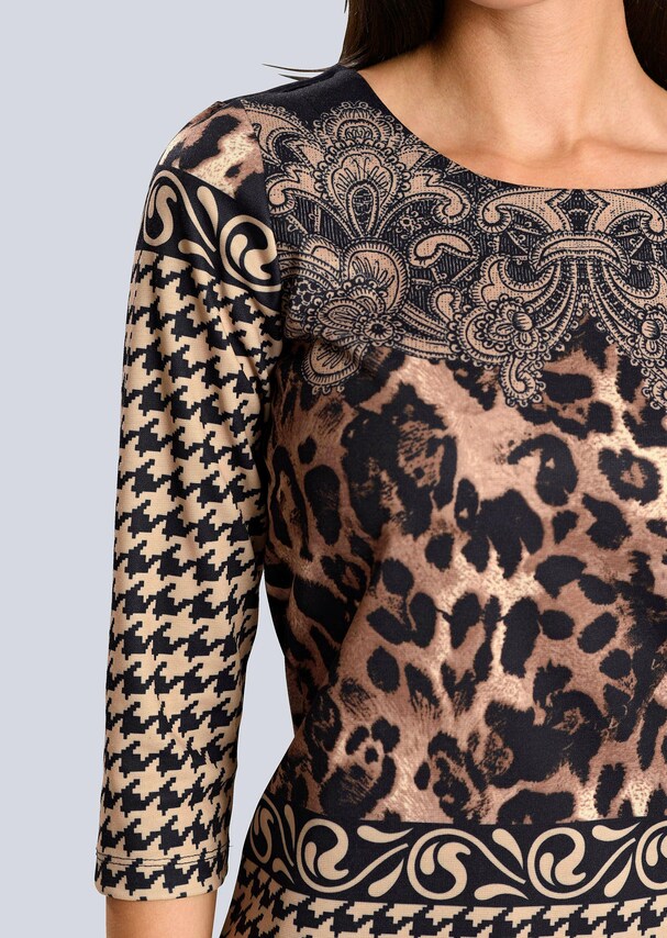 Etuikleid im Mustermix aus Jersey 6