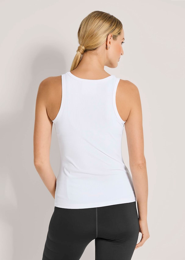 Basic Tanktop aus Rippmaterial 2