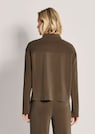 Oversize Hemdbluse mit aufgesetzten Taschen thumbnail 3