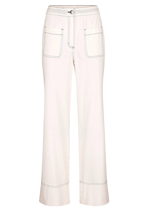 Jeans mit Kontrastnähten 4