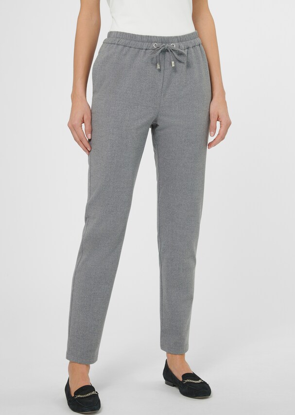 Jogging trousers with elasticated waistband
