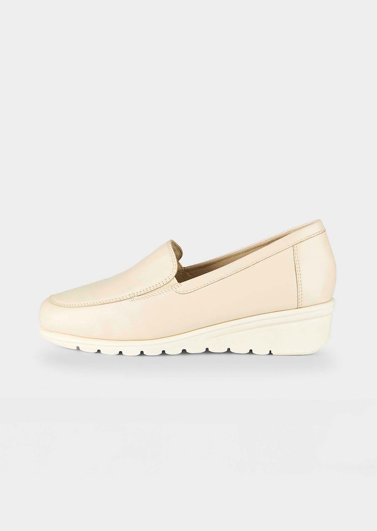 Mocassins en cuir souple