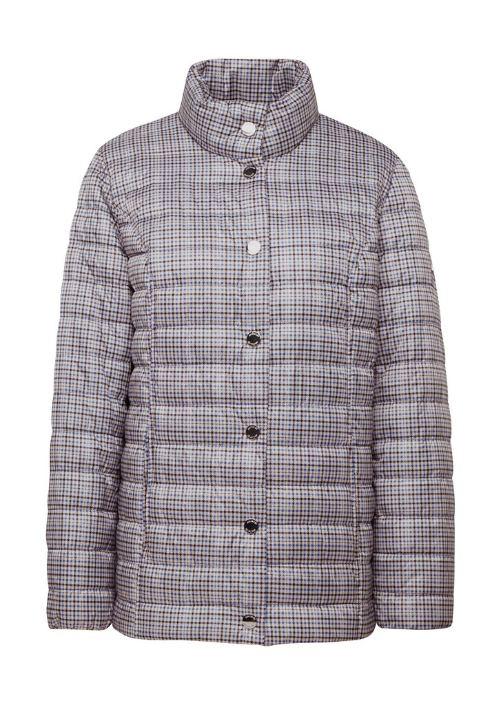 Veste matelassée à imprimé tendance
