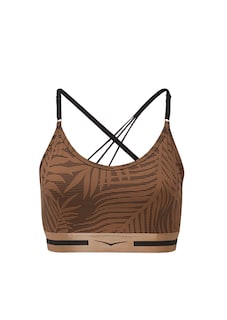 Sport-Bustier mit Blätter-Print thumbnail 4