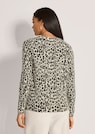 Kaschmirpullover mit Leopardenmuster thumbnail 3