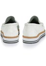 Leder-Mokassin mit Plateauboden thumbnail 2
