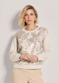 Sweatshirt mit Pailletten thumbnail 1