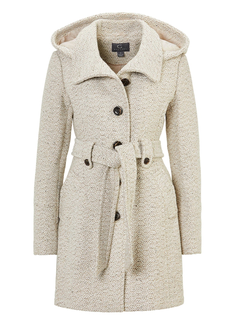 Kuscheliger Kurzmantel mit Wolle