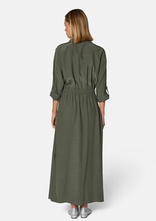Langes Kleid mit modisch sportiver Note thumbnail 3