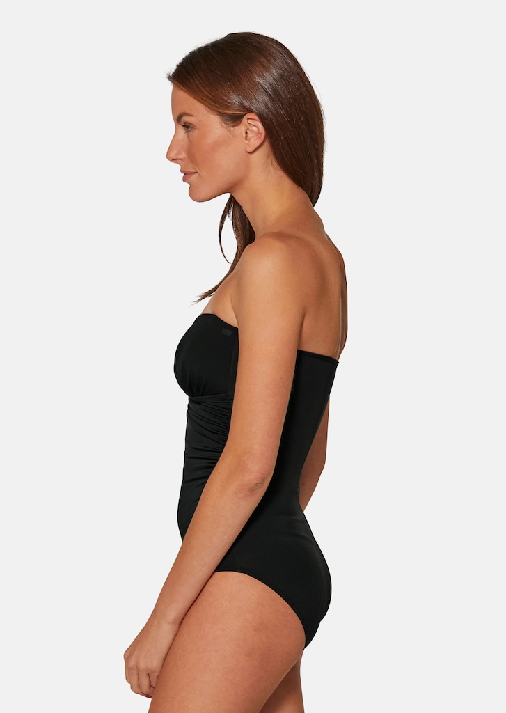Swimming costume with draping 3