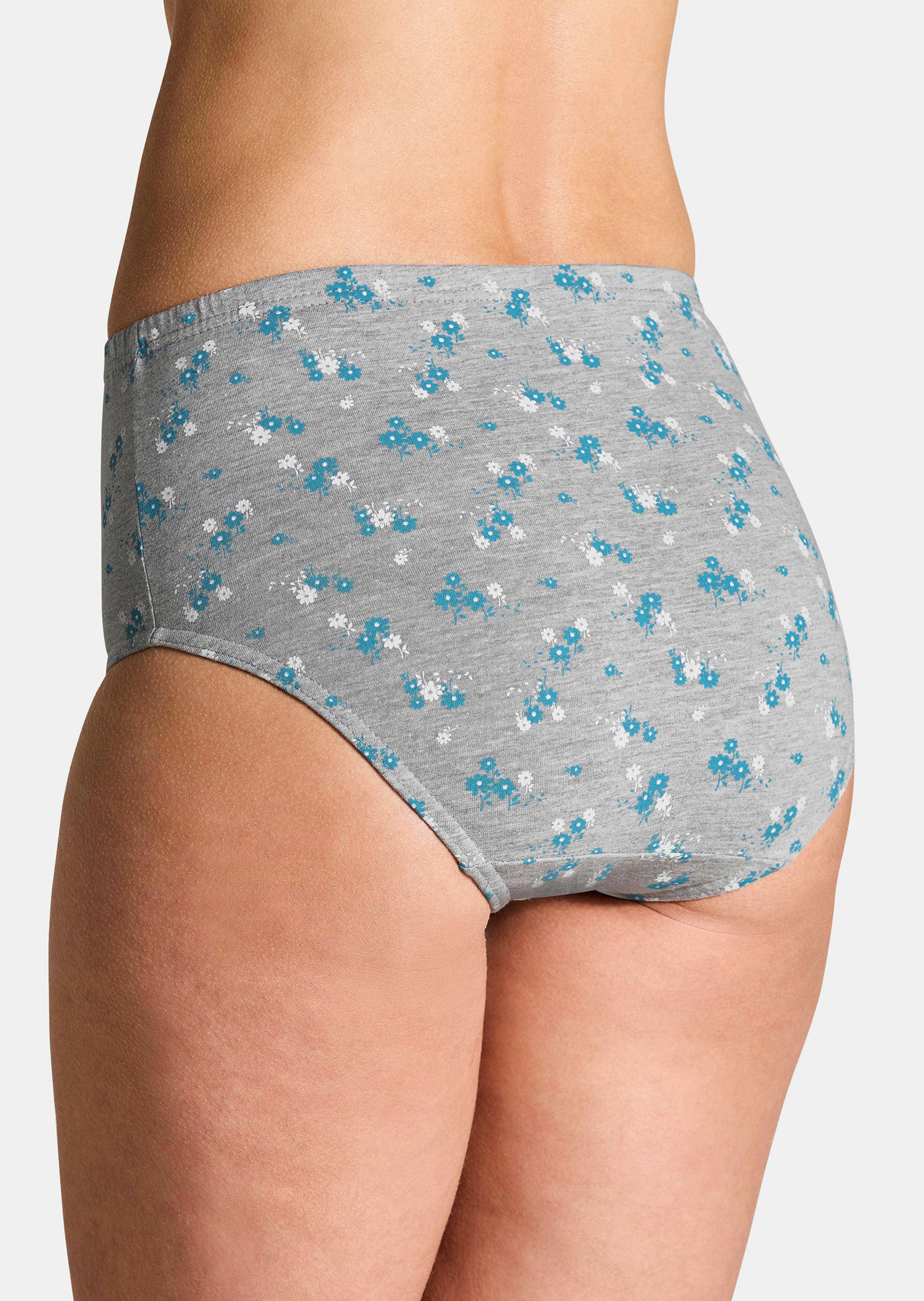Lot de slips taille haute en coton