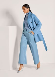 Manteau. Tissu double face. Pure laine thumbnail 4