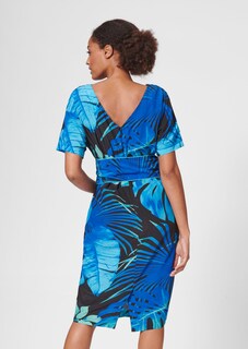 Printed sheath dress with short sleeves thumbnail 3