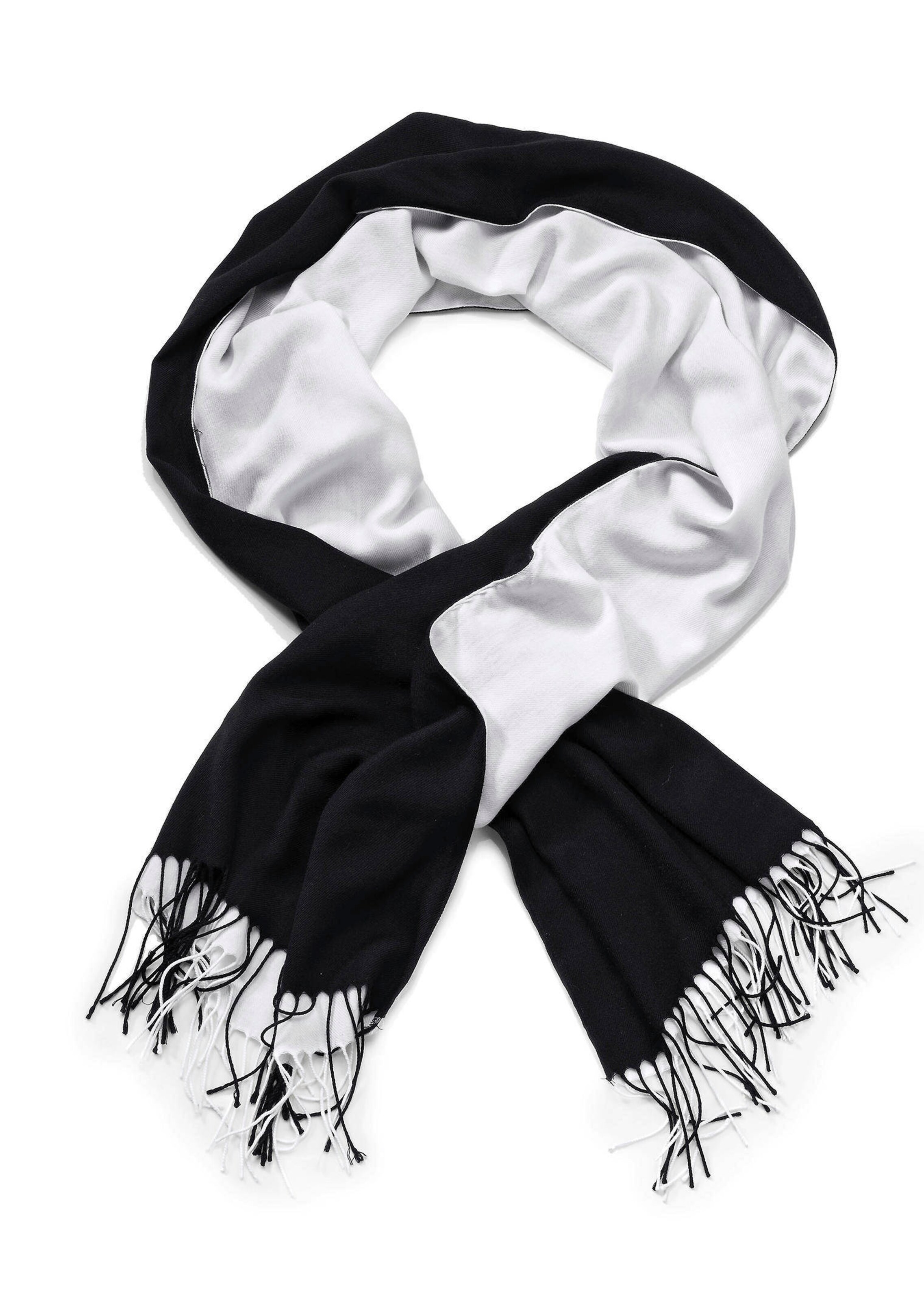 Schal in 2-lagiger Verarbeitung