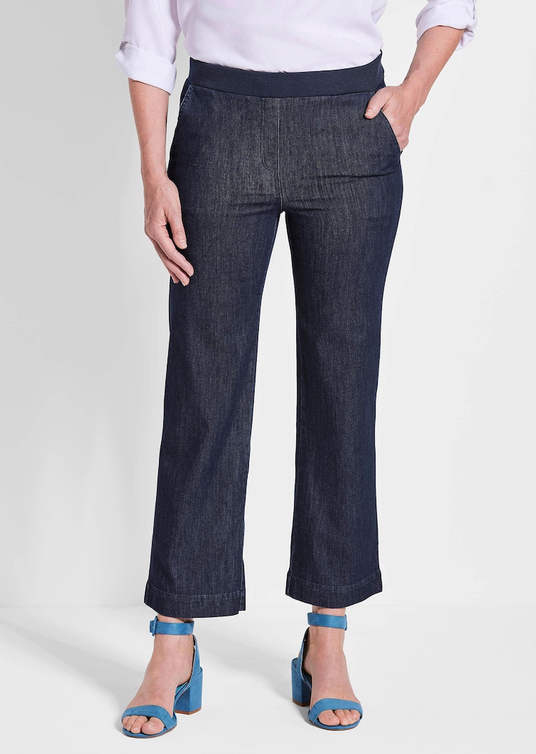 Jean VERA avec taille élastique et jambes amples
