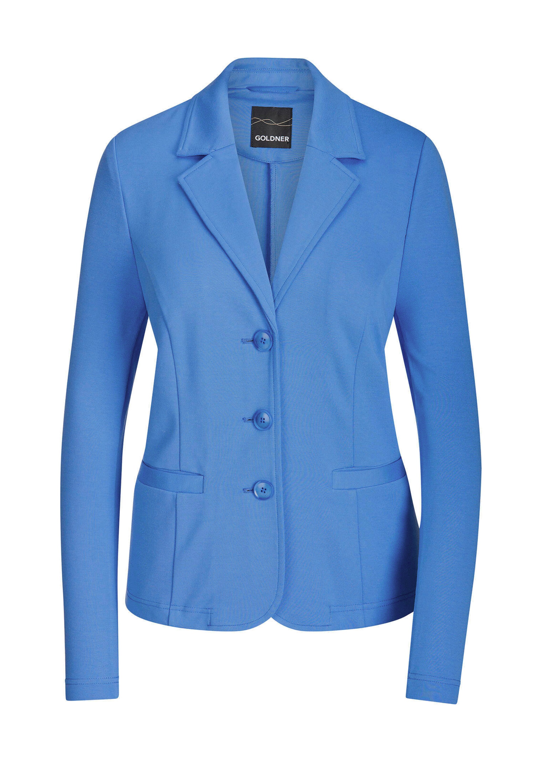 Blazer en jersey avec col tailleur