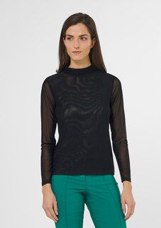 Shirt mit transparenten Ärmeln thumbnail 1