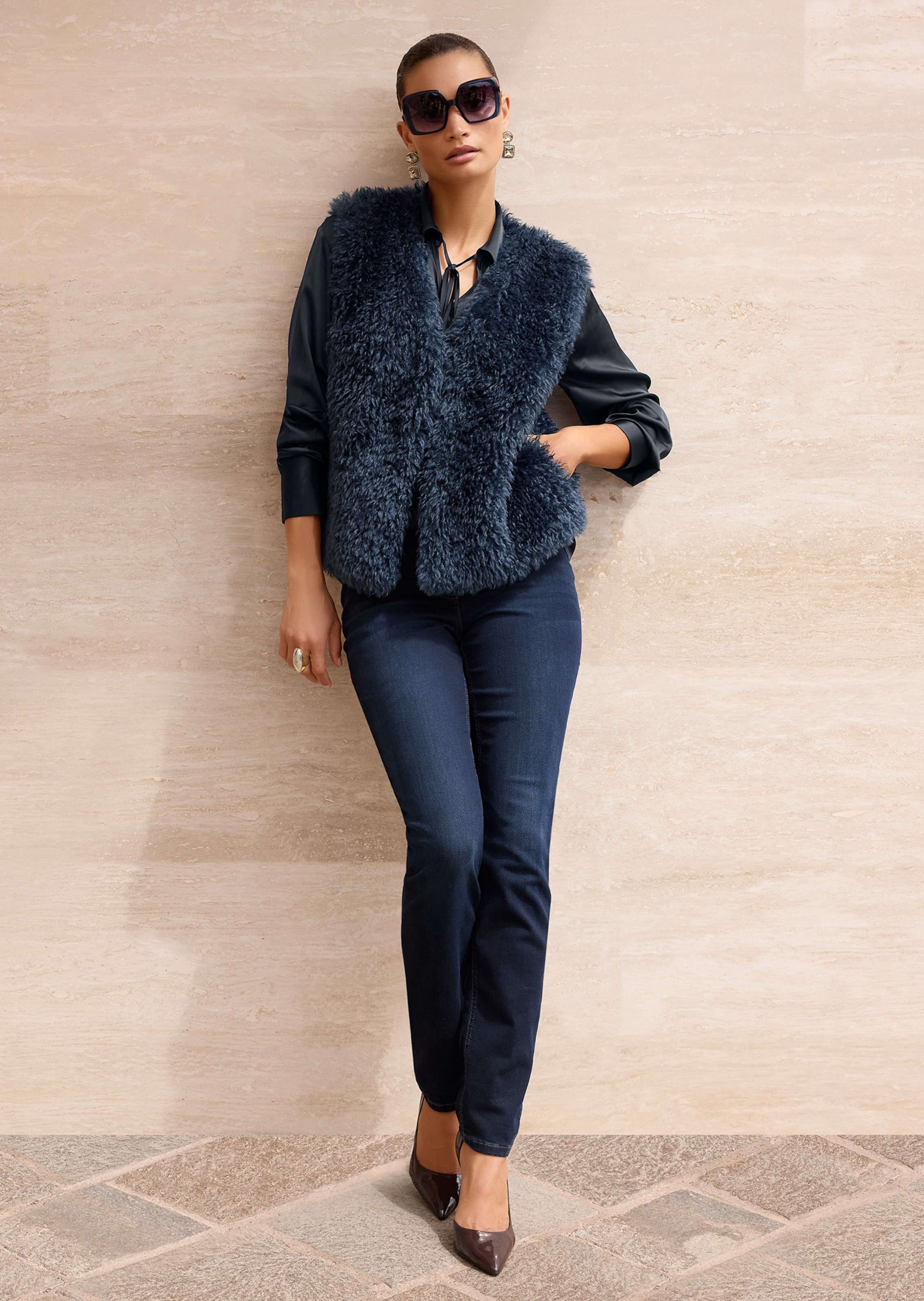 Bequeme Skinny-Jeans aus Powerstretch