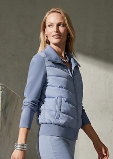 Steppjacke mit großem Kragen thumbnail 1