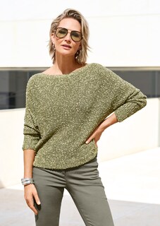 Legerer Rundhals-Pullover thumbnail 7