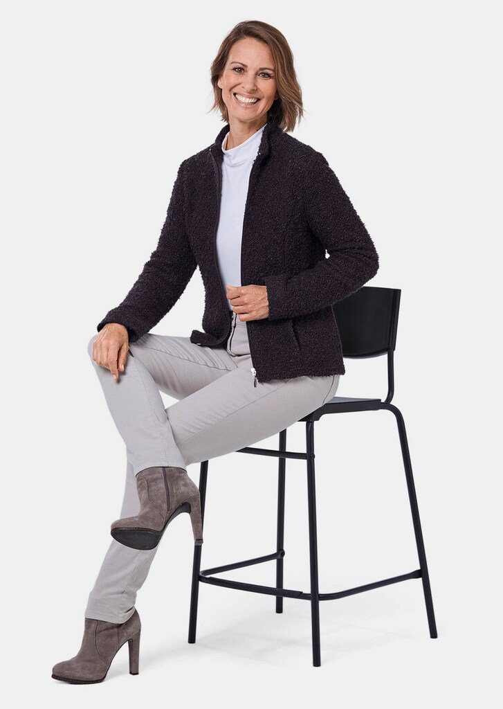 Kuschelweiche Bouclé-Jacke