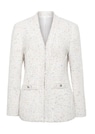 Blazer en tissu bouclette de qualité et paillettes thumbnail 2
