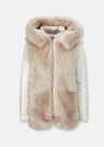 Padded jacket with fur and leather trims thumbnail 6