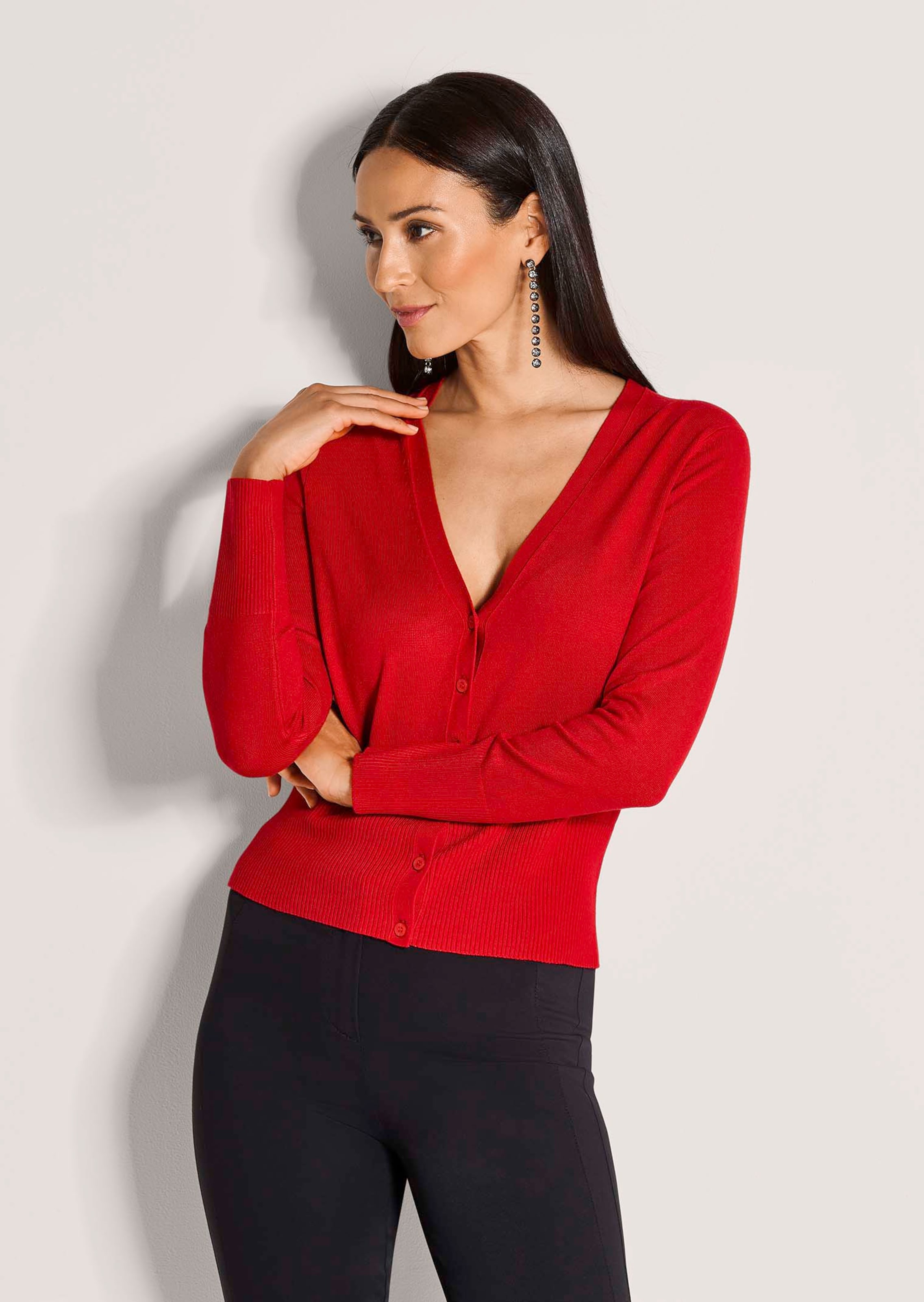 Cardigan en viscose stretch