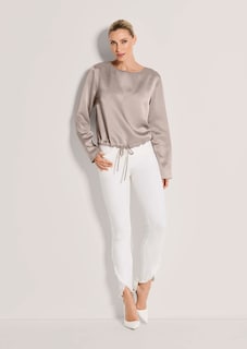 Satinbluse mit Tunnelzug thumbnail 2