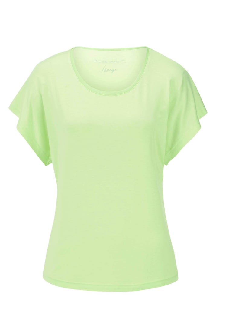 Casual shirt met korte mouwen van modal