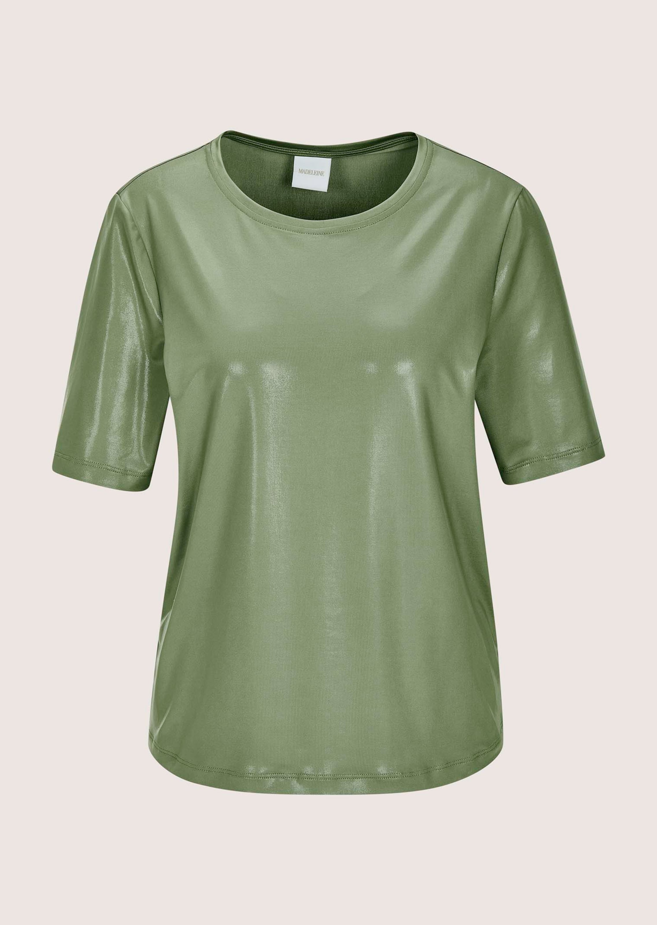 Sommershirt mit Glanzoptik