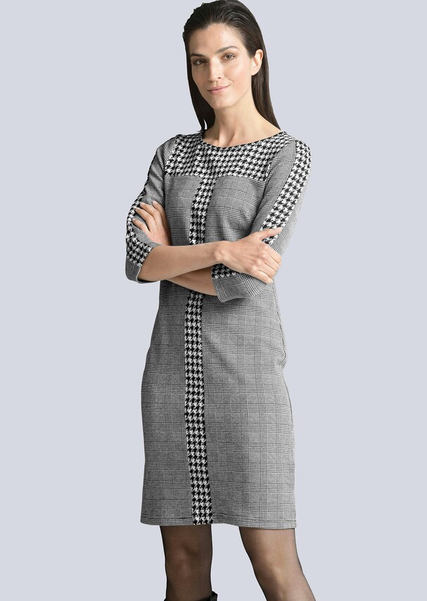 Jerseykleid im Mustermix 5