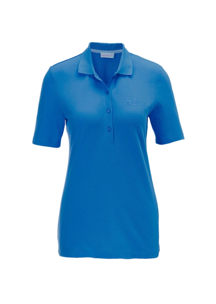 Poloshirt van eersteklas piquéstof