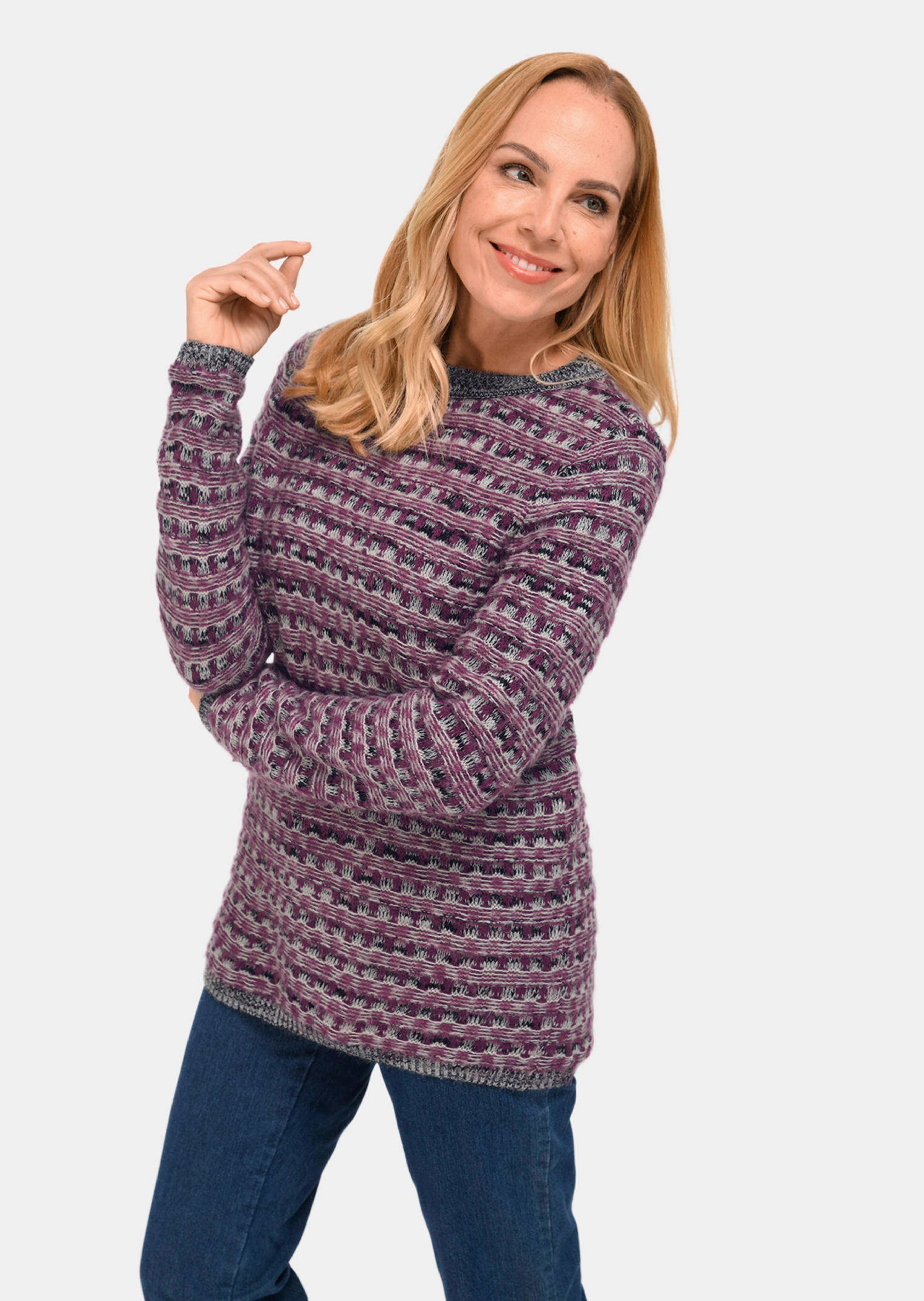 Trageangenehmer Pullover in Strukturmix thumbnail 1