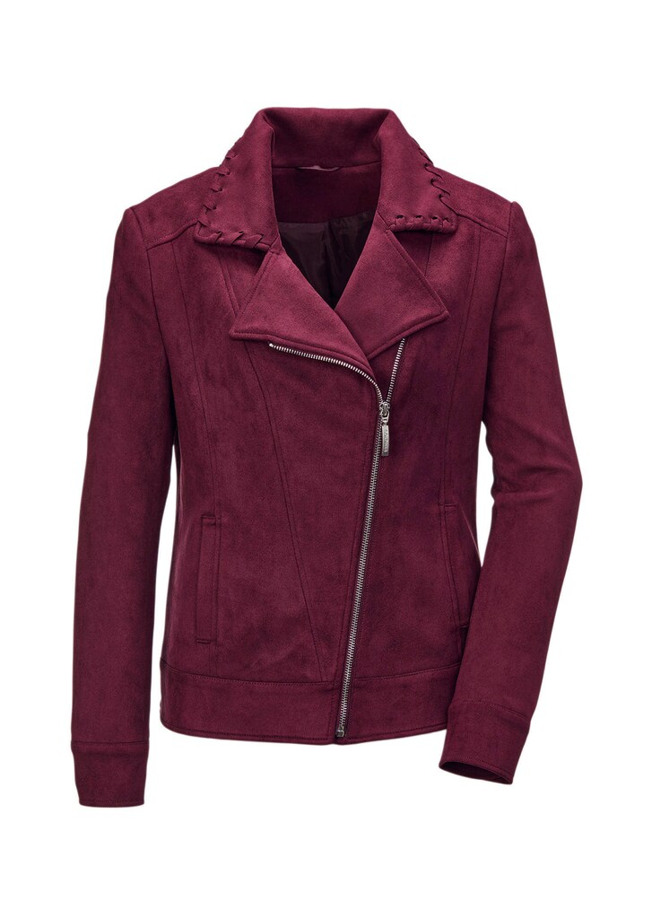 Veste toucher velours 5