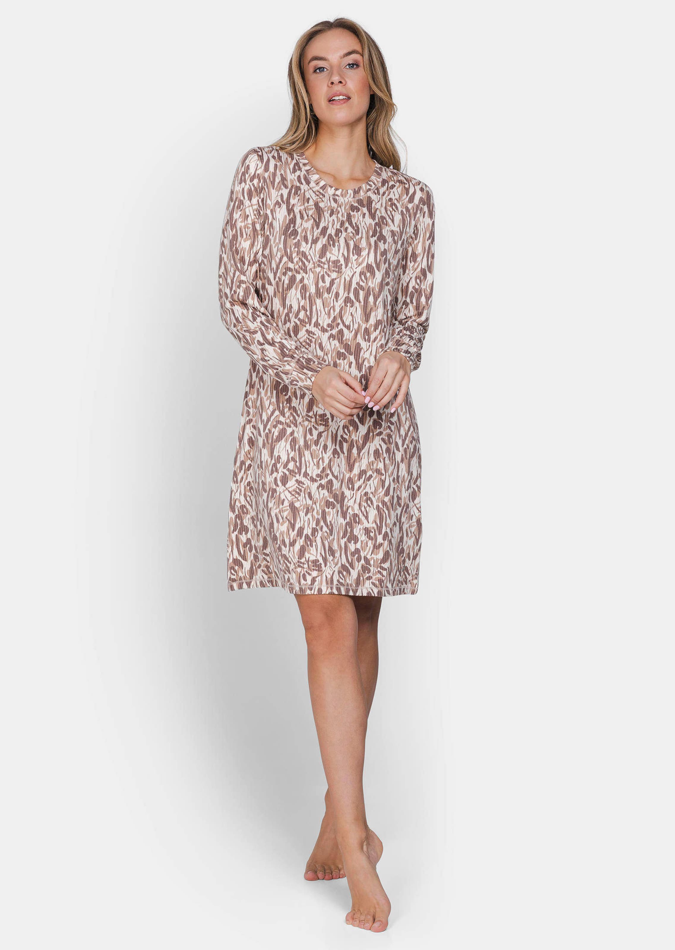 Robe de loisirs en tricot côtelé